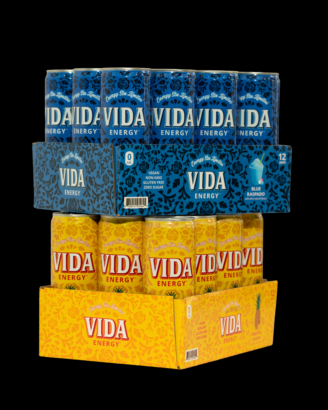 Blue Raspado Vida Energy