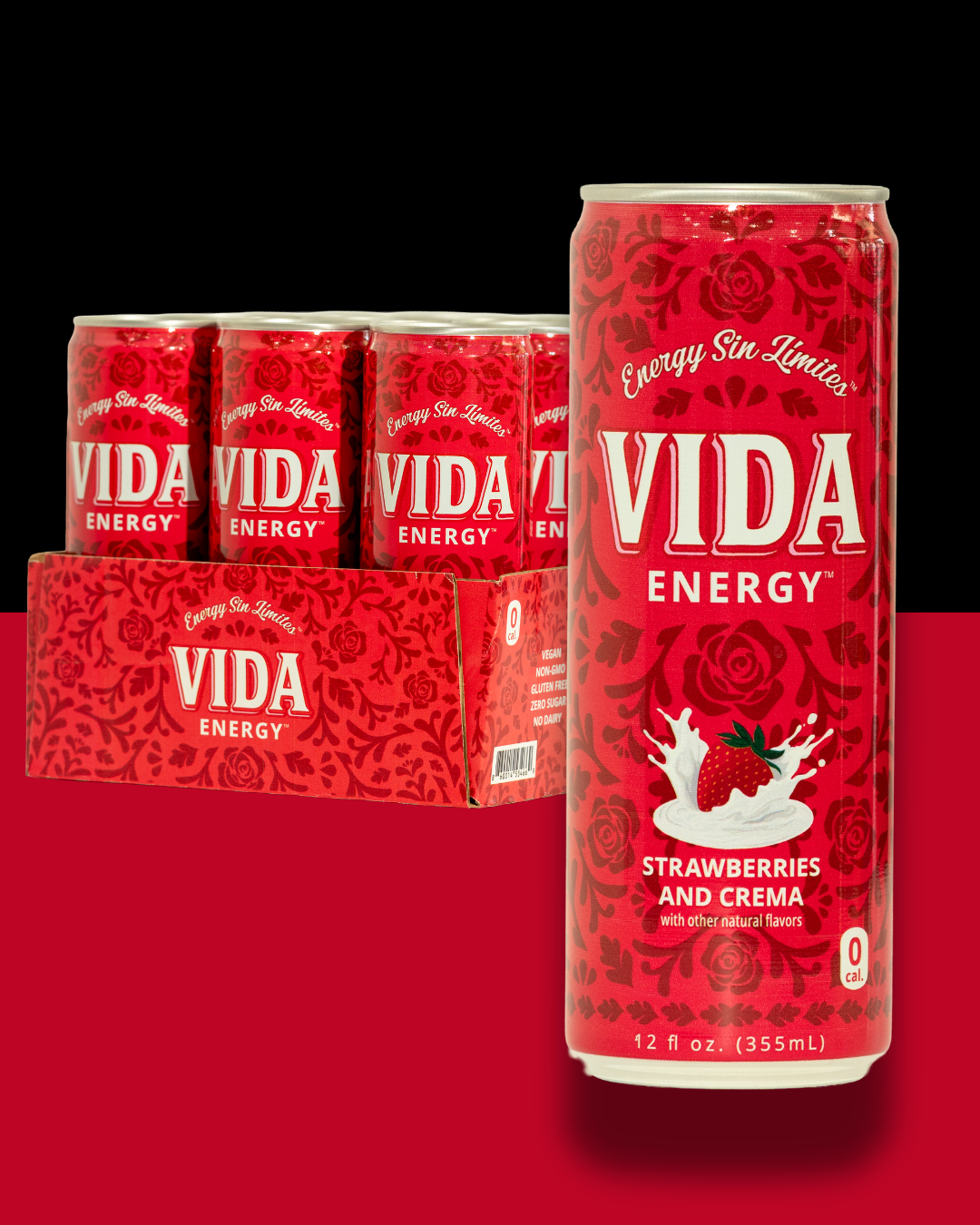 Strawberries and Crema Vida Energy